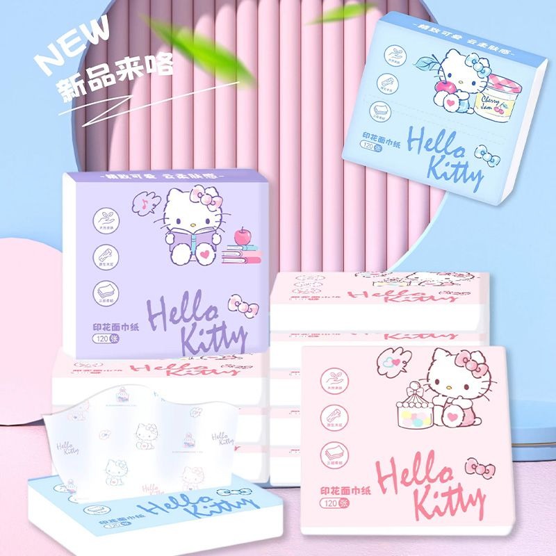 Travel Accessories In Japan - Nuovi Fazzoletti Hello Kitty in Confezione