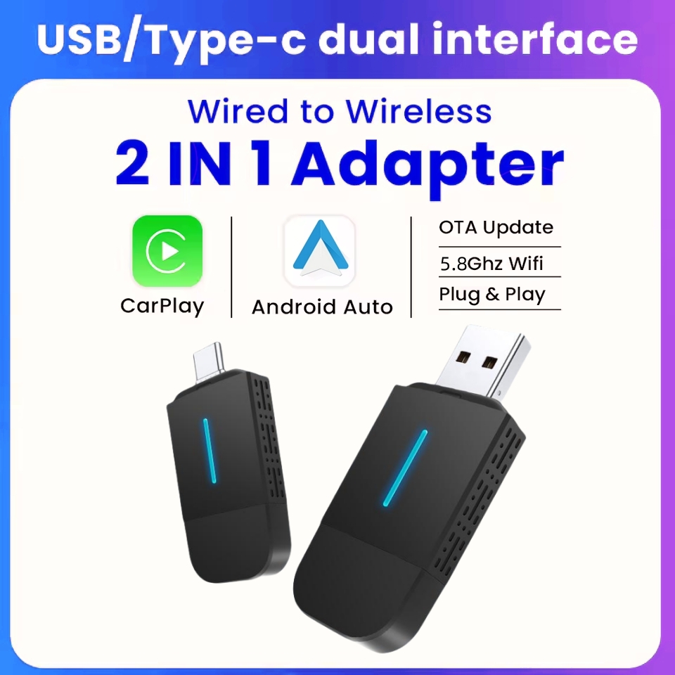 Travel Plug Type C - ANYFAR Adattatore Wireless Dual Interface per