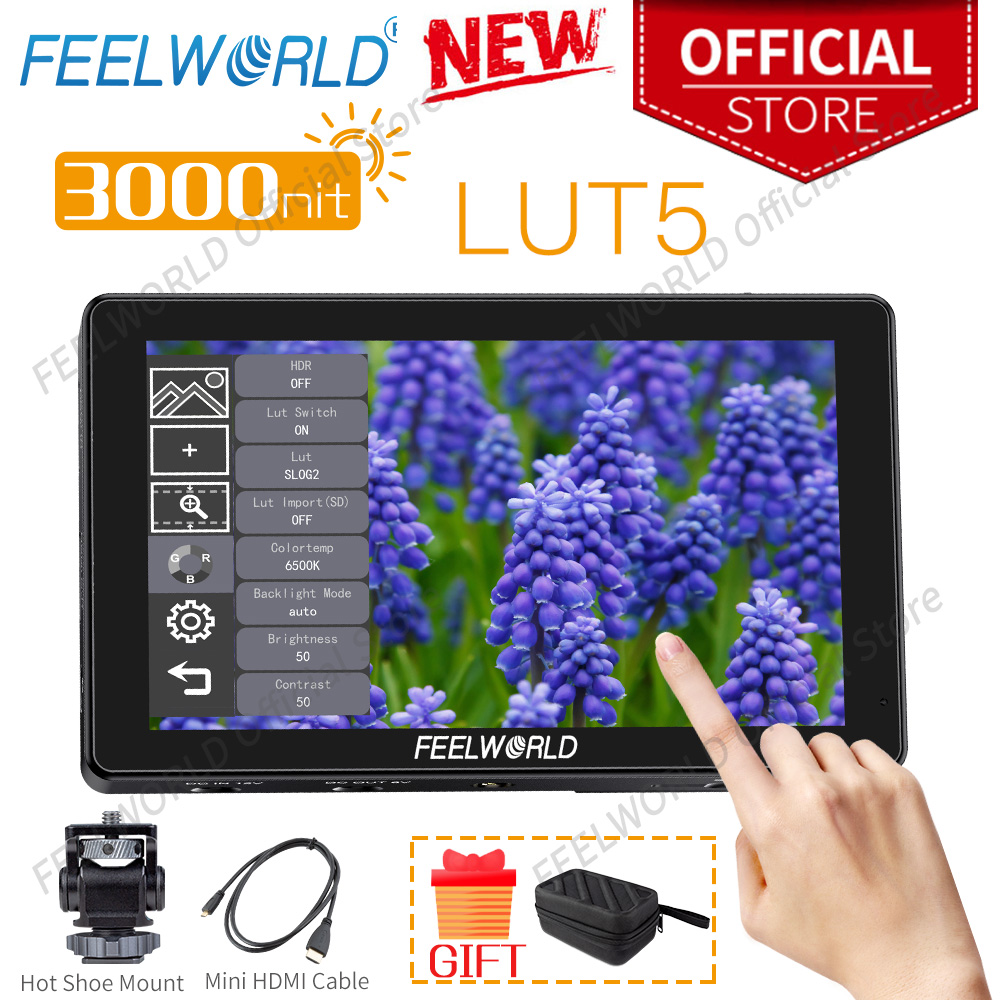 Travel Accessories Uk - FEELWORLD Monitor da campo per fotocamera