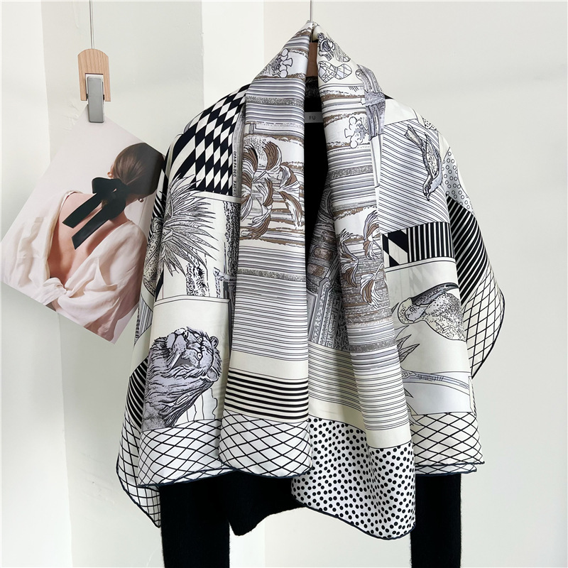 Travel Accessories Designer - Grandi Sciarpe di Seta di Marca,