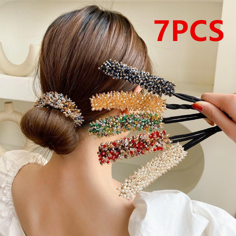 Travel Accessories Bunnings - 7 pezzi di cristallo per capelli,