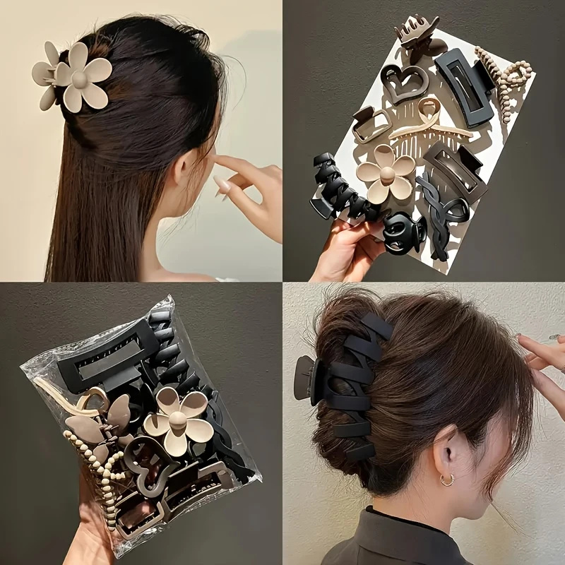 Travel Accessories Designer - 11 fermagli per capelli assortiti, versatili,