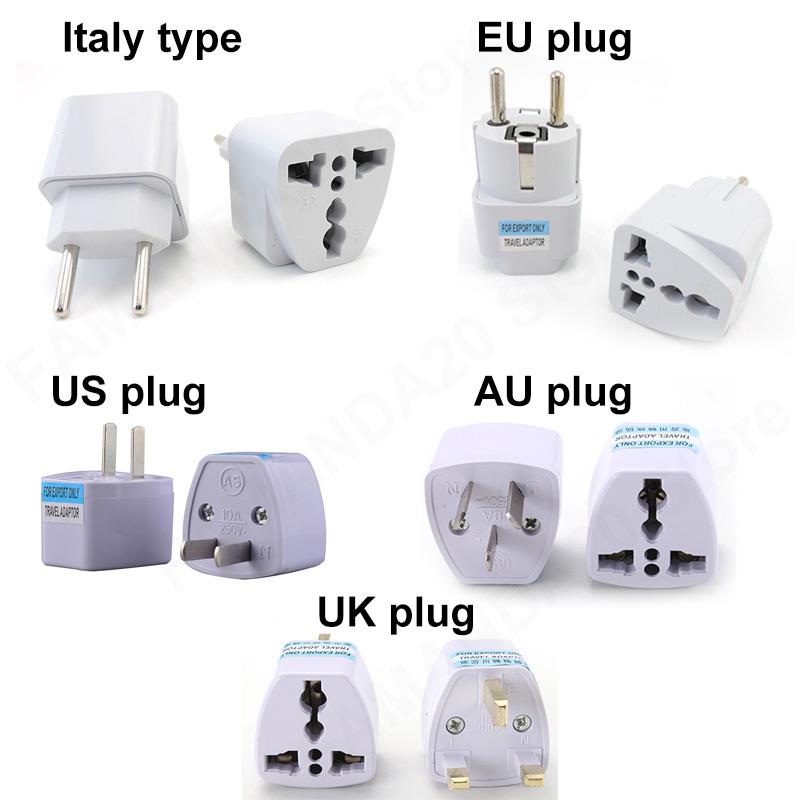 Travel Accessories Uk - Adattatore Universale per Prese US/UK/AU/DE/Italia, Convertitore