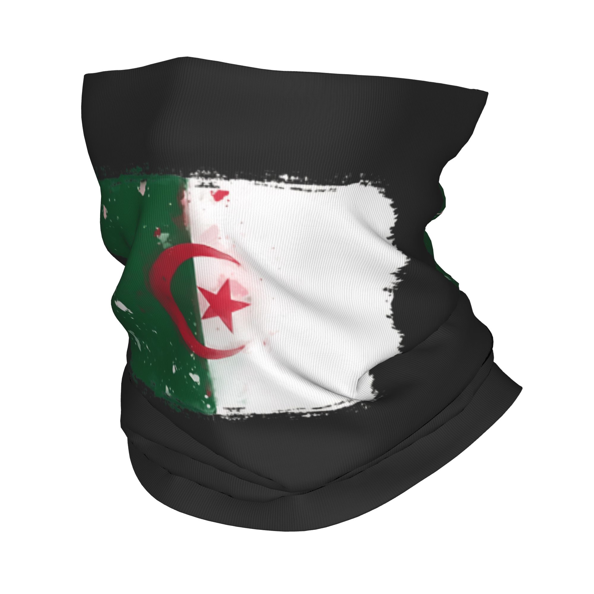 Travel Accessories Neck - Bandiera dell'Algeria Bandana Maschera da ciclismo