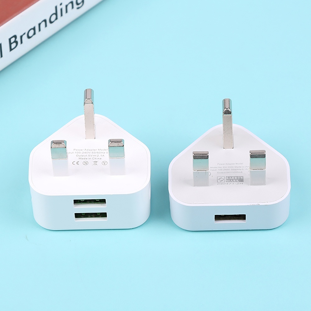 Travel Accessories Uk - Adattatore caricabatterie da muro 2in1 USB