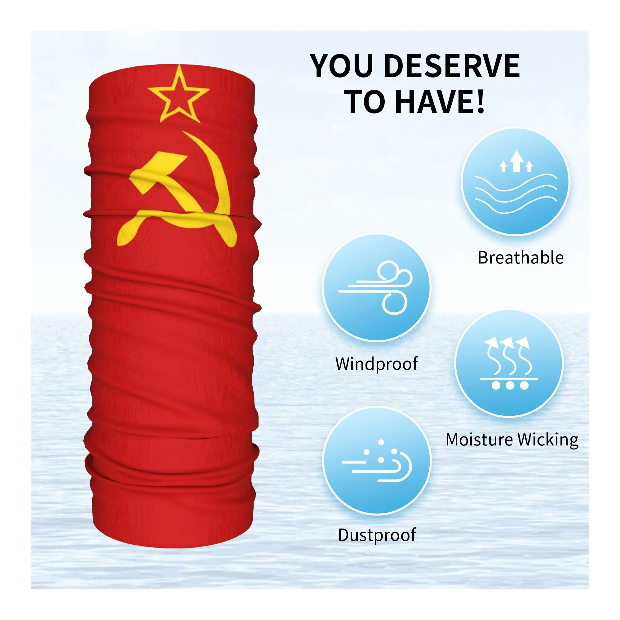 URSS Hammer and Sickle CCCP re - Travel Accessories Neck recensione e prezzo