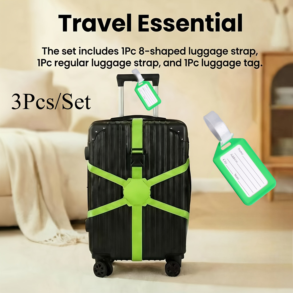 Set da 3 pezzi (2 cinghie per  - Travel Accessories Designer recensione e prezzo