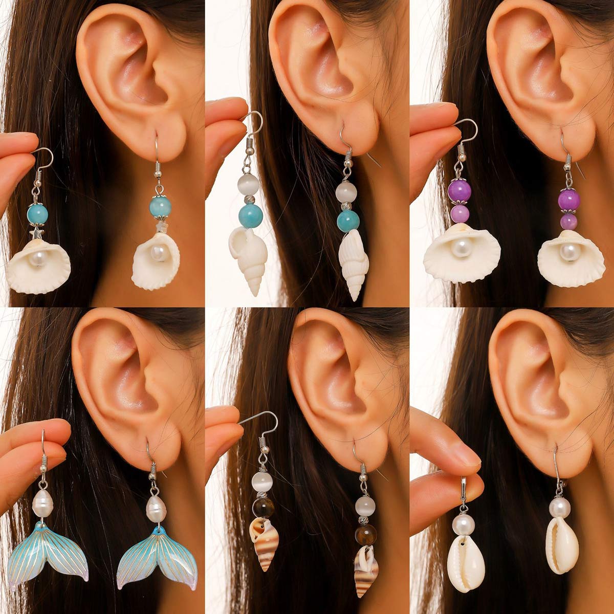 Coppia di orecchini da donna a - Travel Accessories Dropshipping recensione e prezzo