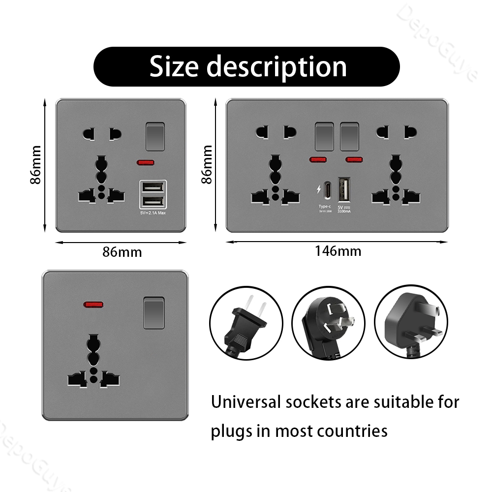 UK 13A con presa di corrente a - Travel Accessories Uk recensione e prezzo