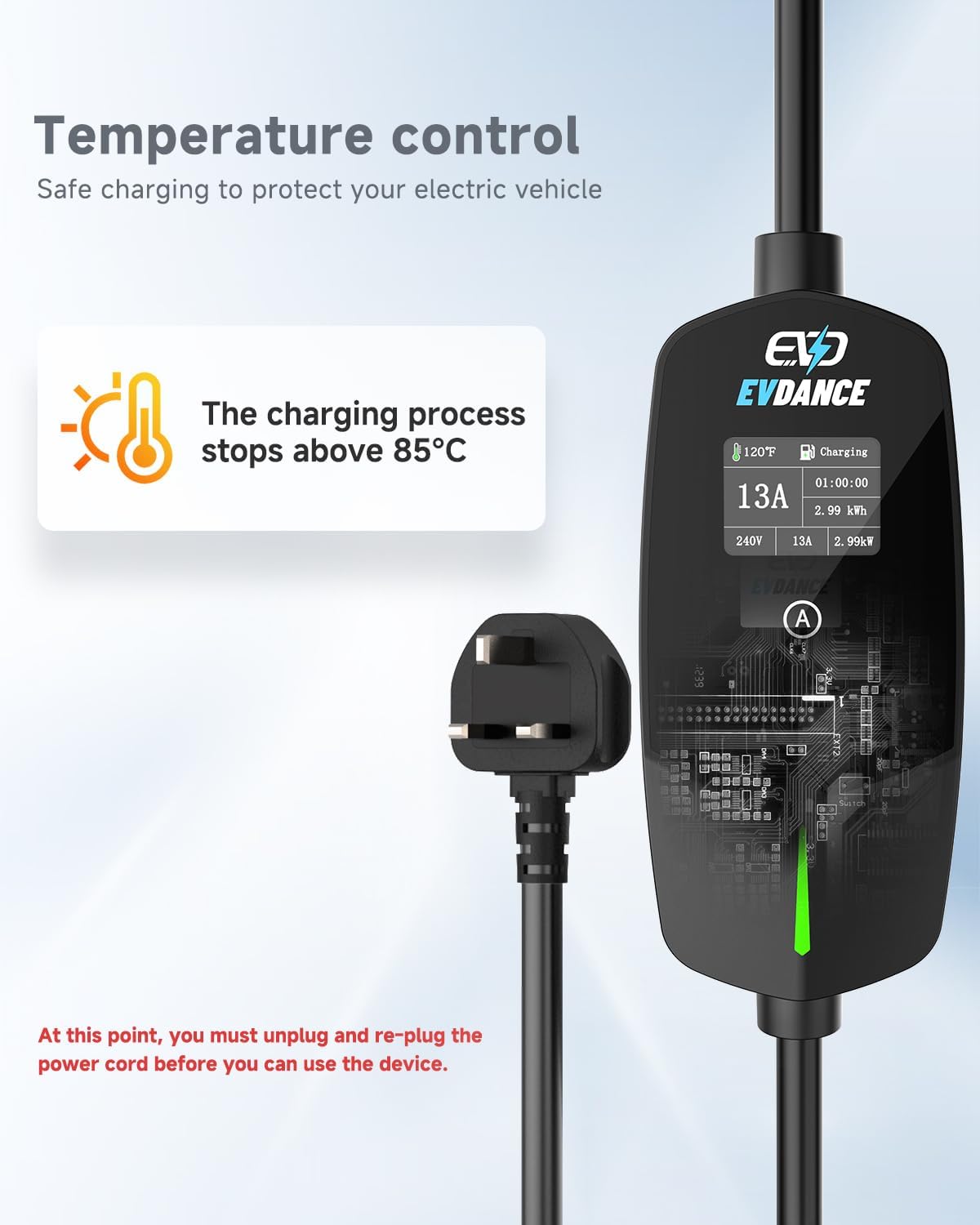 Caricatore EV Portatile EVDANC - Travel Accessories Uk recensione e prezzo
