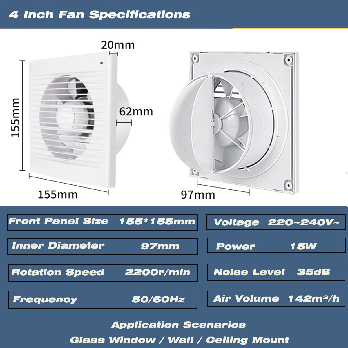 Ventilatore di scarico silenzi - Travel Accessories Uk recensione e prezzo