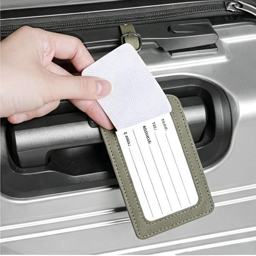 Etichetta per Bagagli in Pelle - Qantas Travel Accessories recensione e prezzo