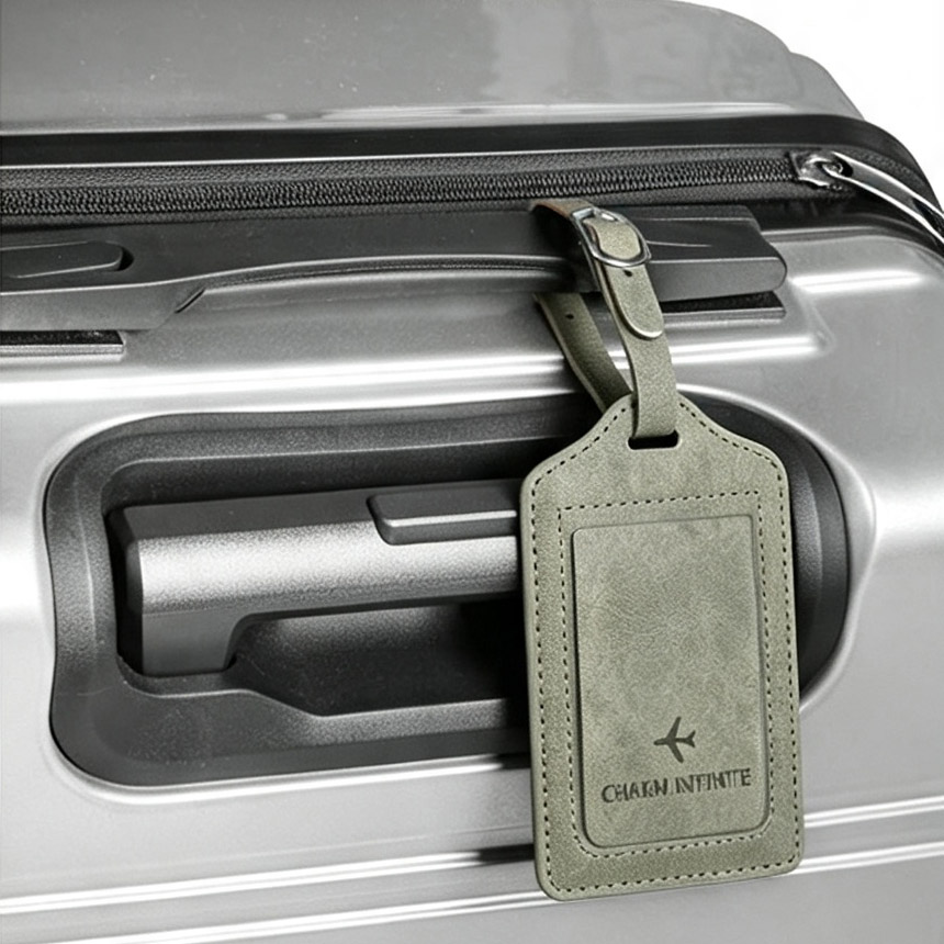 Etichetta per Bagagli in Pelle - Qantas Travel Accessories recensione e prezzo