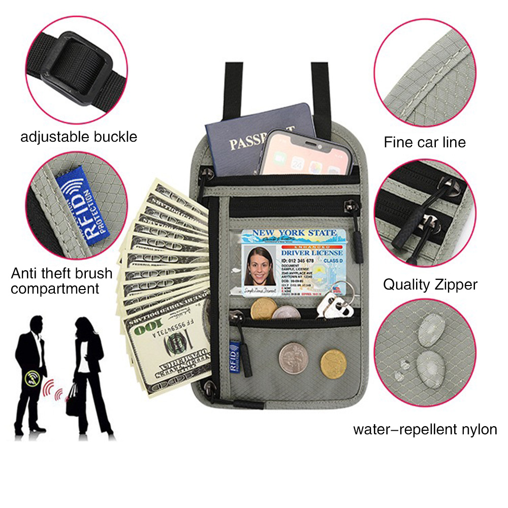 Borsa da Collo RFID per Viaggi - Travel Accessories Overseas recensione e prezzo
