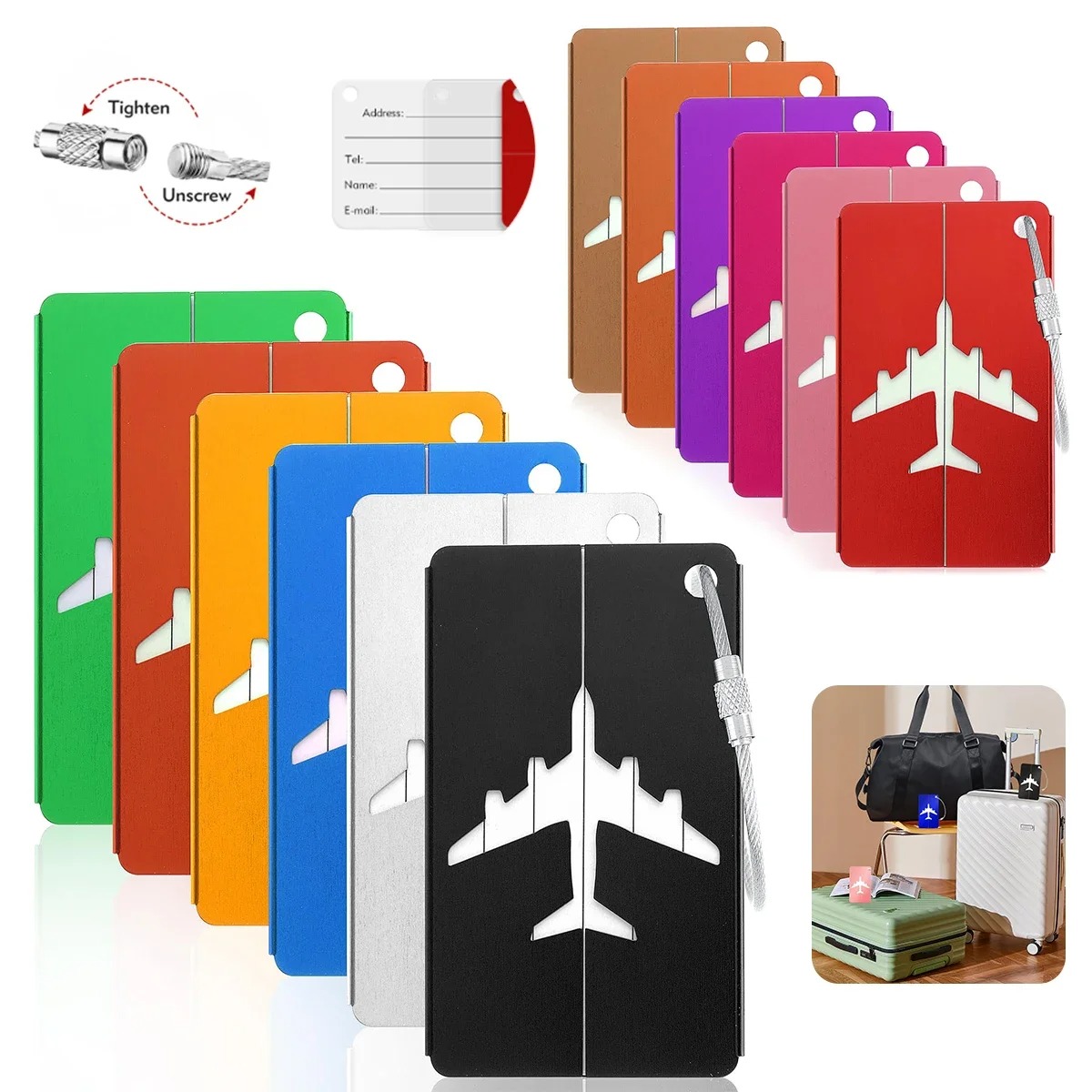 Etichetta per bagagli per aere - Qantas Travel Accessories recensione e prezzo