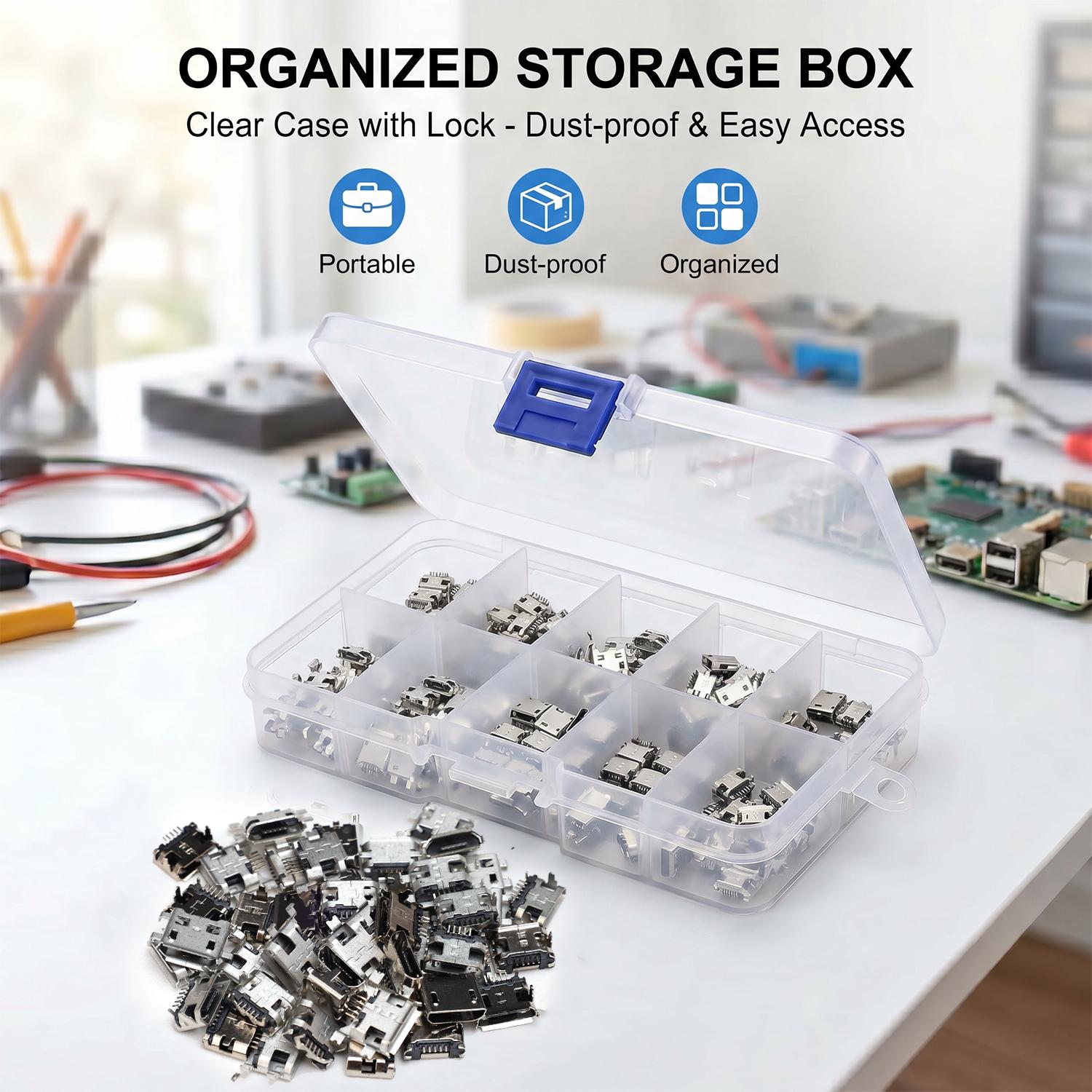 Confezione da 100 Pezzi, 10 Ti - Travel Plug Type C recensione e prezzo